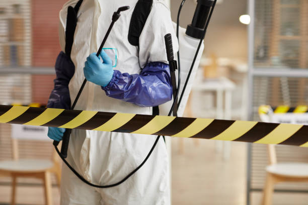 Professional Infectious Disease Decontamination technician working in Harvard, IL